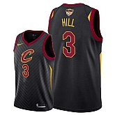 Cavaliers #3 Georege Hill Black 2018 NBA Finals Nike Swingman Jersey,baseball caps,new era cap wholesale,wholesale hats